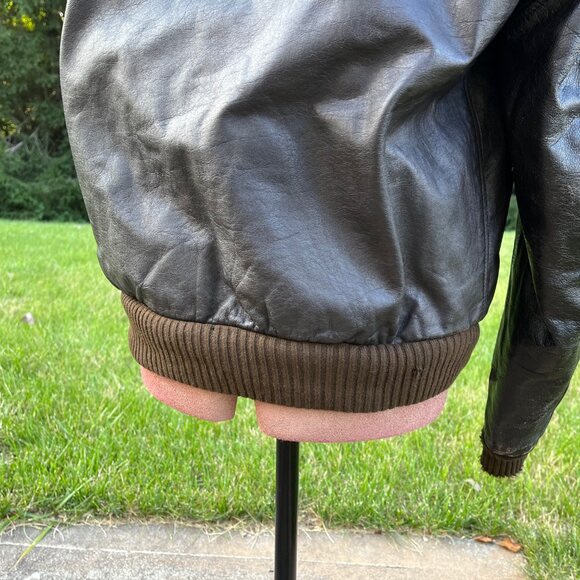 Vintage Leather Jacket Men's 42 - Picture 5 of 8